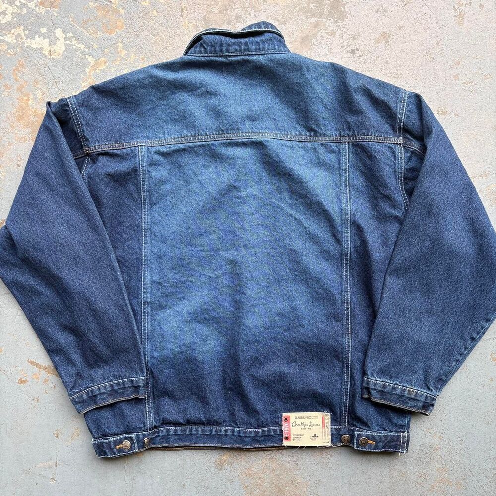 Vintage 90s Brooklyn Xpress Button Up Jean Jacket - Picture 5 of 8